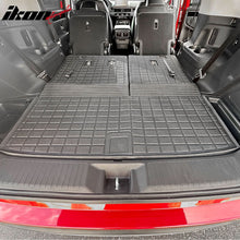 Load image into Gallery viewer, 2023-2025 Honda Pilot 1PC Trunk Mat W/ Backrest Mats Liner Black TPE