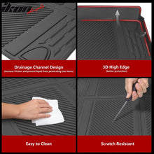 Load image into Gallery viewer, 2021-2025 Ford Bronco All Weather Trunk Mat Cargo Liner Black TPE