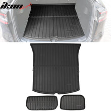 Load image into Gallery viewer, 2020-2024 Tesla Model Y Black Trunk Mats Cargo Liner Injection TPE