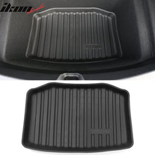 Load image into Gallery viewer, 2021-2023 Tesla Model 3 Black Trunk Mats Cargo Liner Injection TPE