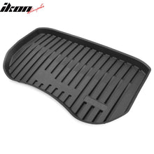 Load image into Gallery viewer, 2021-2023 Tesla Model 3 Black Trunk Mats Cargo Liner Injection TPE