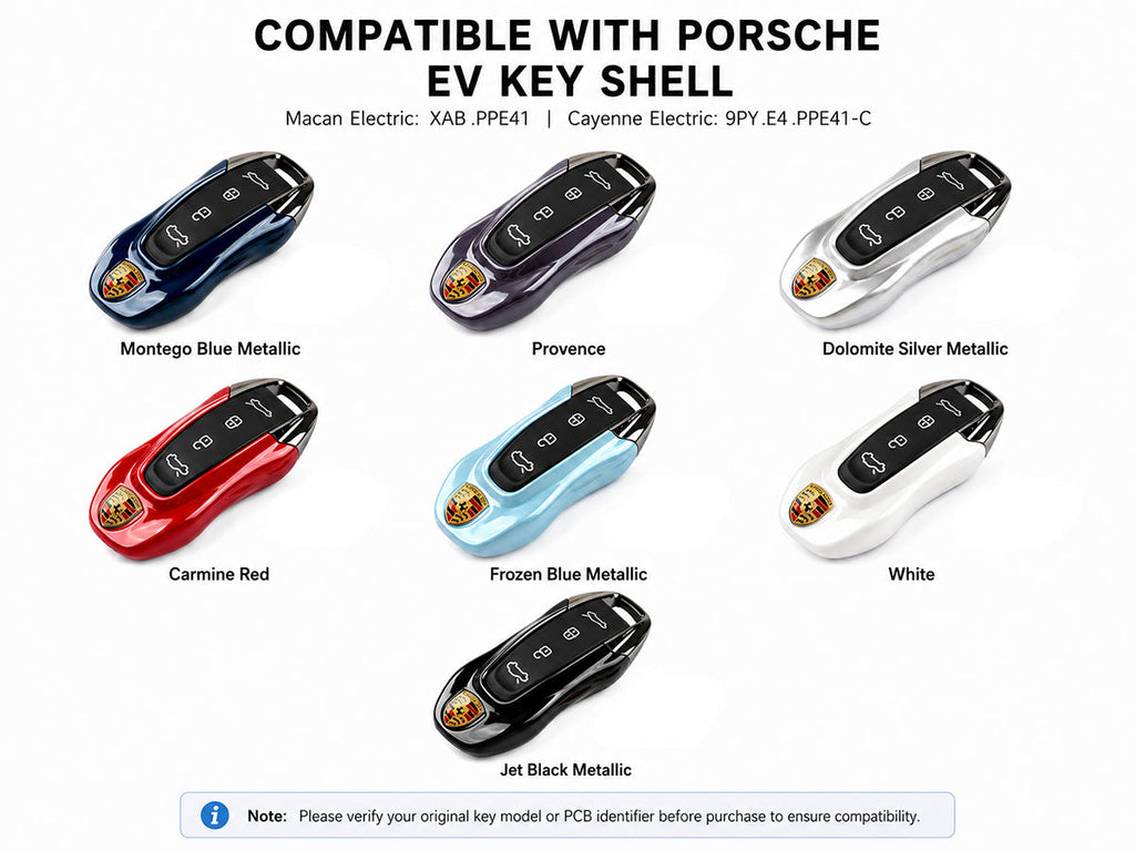 AutoTecknic Painted Key Remote Trim - Porsche Macan EV / Cayenne EV