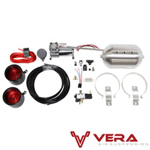 Load image into Gallery viewer, D2 Racing RS Coilovers w/ Front Air Cups + Gold Control System 10-17 BMW 5-Series