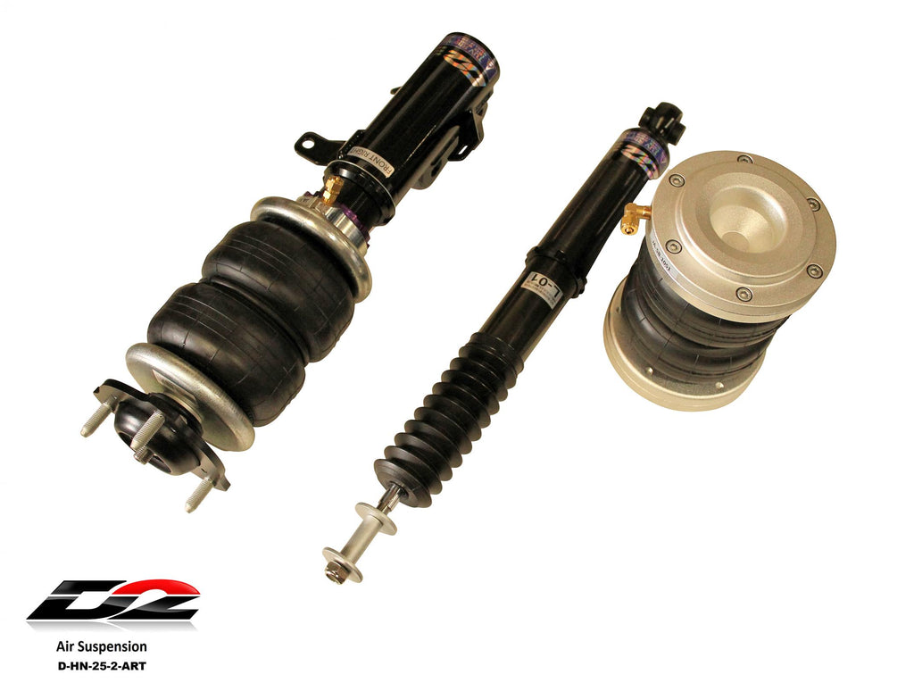 D2 Racing Air Struts w/ VERA Essential Management 14-15 Honda Civic Si 16+ Acura ILX