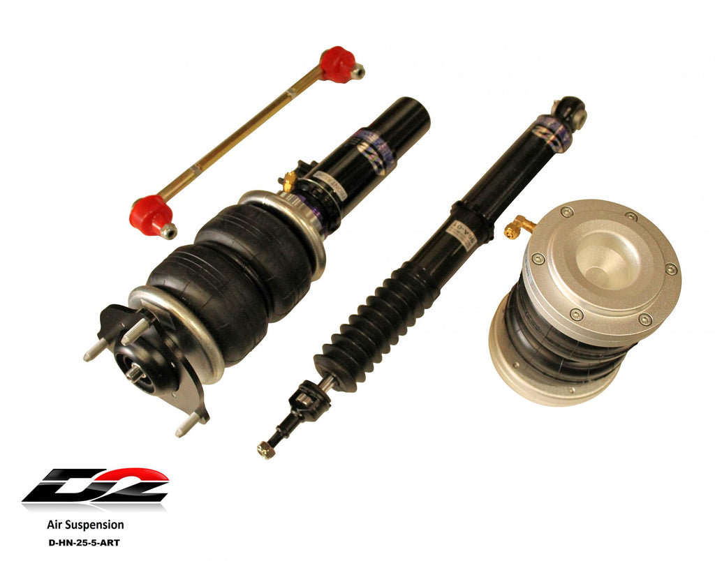 D2 Racing Air Struts w/ VERA Element Management 17+ Honda Civic Si 18+ Honda Accord