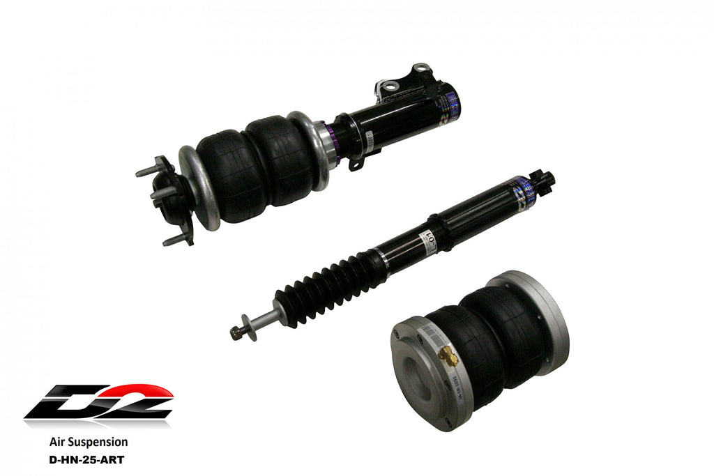 D2 Racing Air Struts w/ VERA Element Management 12-15 Honda Civic 13-15 Acura ILX FWD
