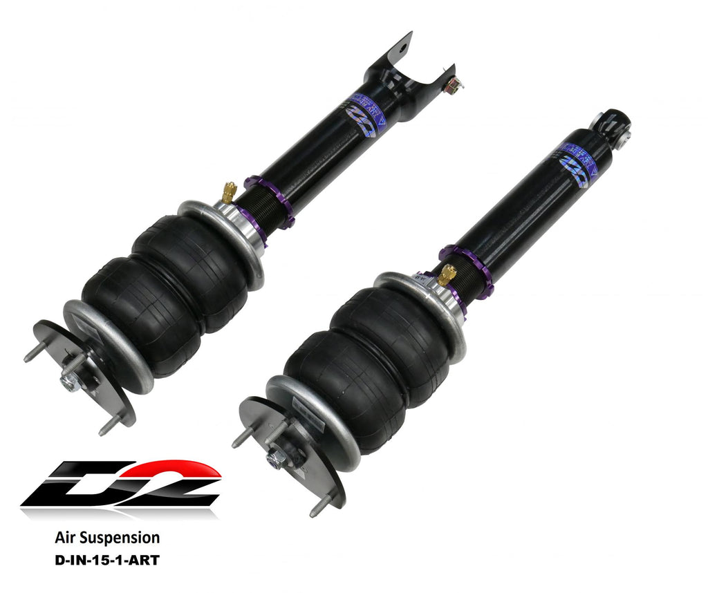 D2 Racing Air Struts w/ VERA Essential Management 14+ Infiniti Q50 17+ Infiniti Q60 RWD