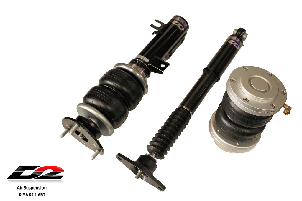 D2 Racing Air Struts w/ VERA Evo Bluetooth Management 14-18 Mazda 3