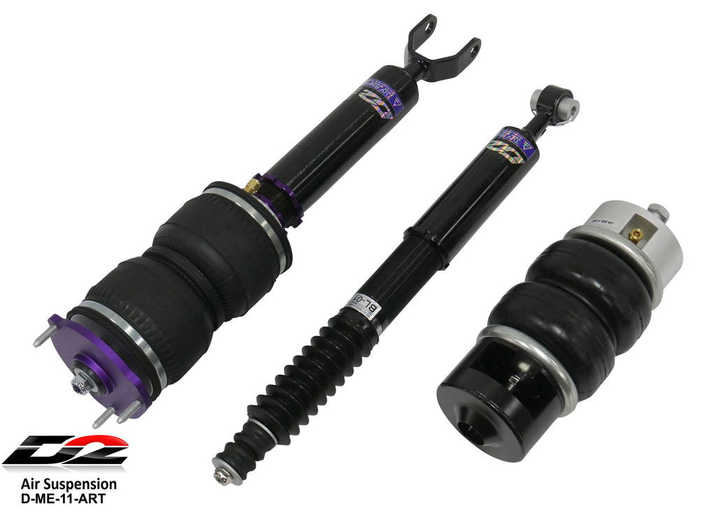 D2 Racing Air Struts 03-09 Mercedes Benz E Class RWD