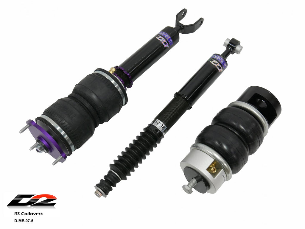 D2 Racing Air Struts w/ VERA Evo Management 03-09 Mercedes Benz E Class RWD