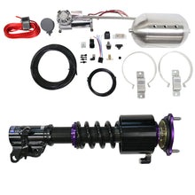 Load image into Gallery viewer, D2 Racing RS Coilovers w/ Front Air Cups + Silver Control System 89-94 Nissan 240SX