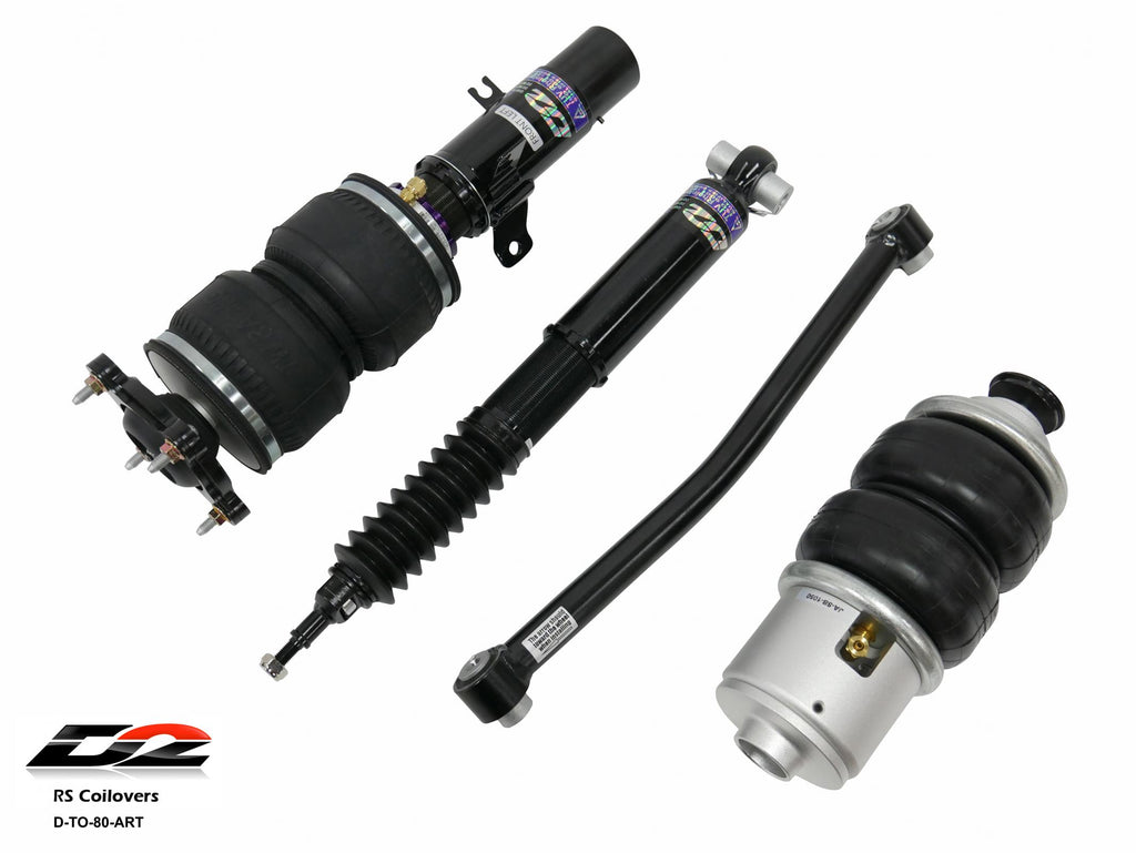 D2 Racing Air Struts w/ VERA Basic Management 18+ BMW Z4 20-23 Toyota Supra RWD