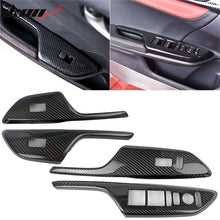 Load image into Gallery viewer, 2016-2021 Honda Civic Door Window Lift Switch Panel Trim Carbon Fiber