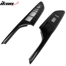Load image into Gallery viewer, 2016-2021 Honda Civic Door Window Lift Switch Panel Trim Carbon Fiber