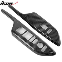Load image into Gallery viewer, 2016-2021 Honda Civic Door Window Lift Switch Panel Trim Carbon Fiber