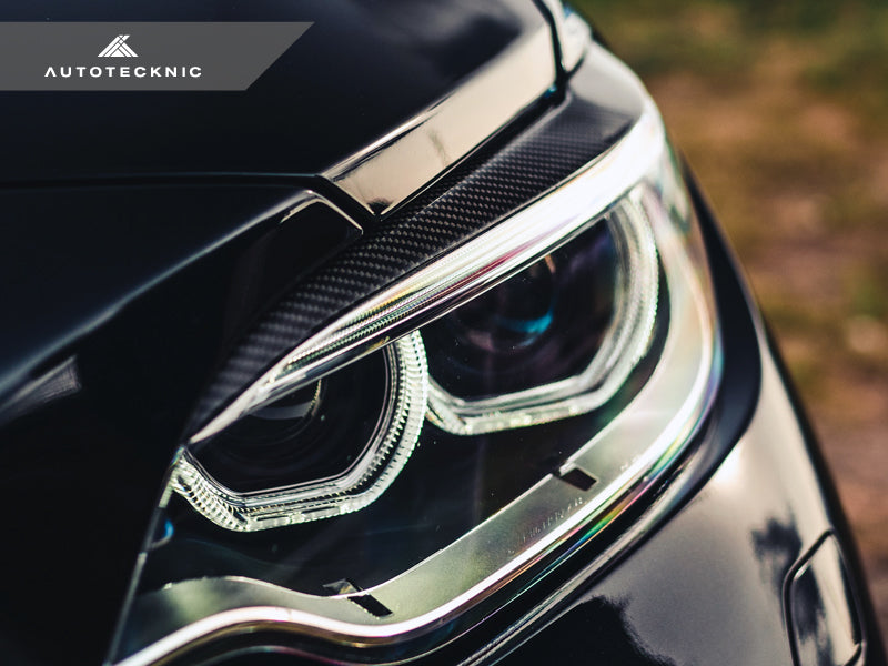 AutoTecknic Carbon Fiber Headlight Trim Set - F87 M2/ M2 Competition | F22 2-Series