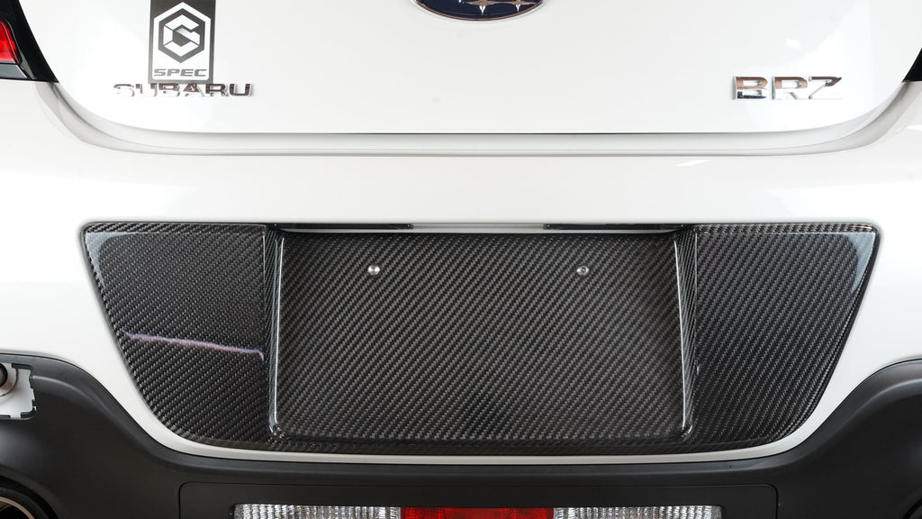 APR Toyota GR86 | Subaru BRZ Carbon Fiber License Plate Frame 2022-2024