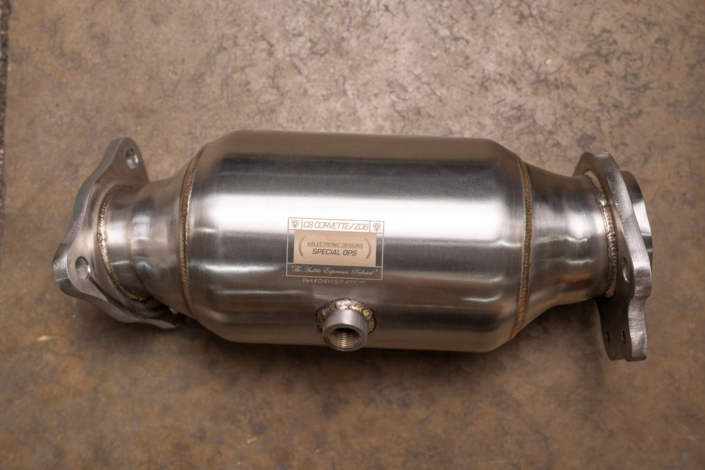 Chevy Corvette C8 / C8 Z06 400 Cell Catted Downpipes