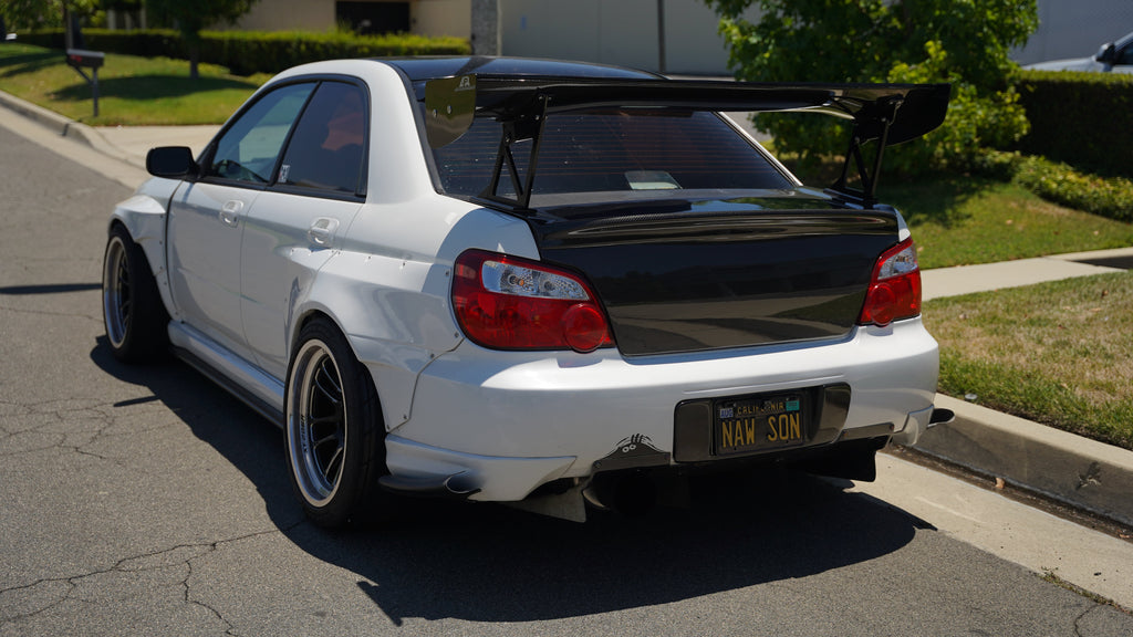 APR Subaru Impreza WRX | STI Carbon Fiber License Plate Frame 2004-2007