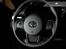 Load image into Gallery viewer, AutoTecknic Replacement Carbon Steering Wheel - A90 Supra 2020-Up