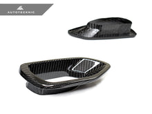Load image into Gallery viewer, AutoTecknic Dry Carbon Grille Snorkel Set - Dodge Charger SRT Scat Pack 2015-2021