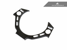 Load image into Gallery viewer, AutoTecknic Dry Carbon Fiber Steering Wheel Trim - Nissan R35 GTR