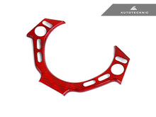 Load image into Gallery viewer, AutoTecknic Dry Carbon Fiber Steering Wheel Trim - Nissan R35 GTR
