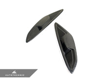 Load image into Gallery viewer, AutoTecknic Dry Carbon Fiber Fender Trim Set - G14/ G15/ G16 8-Series