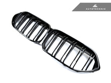 Load image into Gallery viewer, AutoTecknic Dual-Slats Gloss Black Front Grille - F44 2-Series Gran Coupe