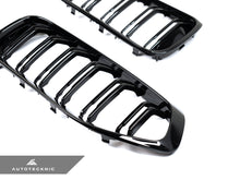 Load image into Gallery viewer, AutoTecknic Dual-Slats Gloss Black Front Grille Set - G29 Z4