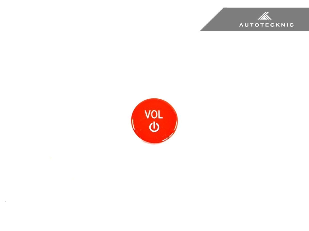 AutoTecknic Bright Red Audio Volume Button - G01 X3 | G02 X4 LCI