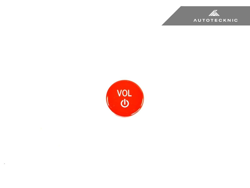 AutoTecknic Bright Red Audio Volume Button - G30/ G31 5 Series