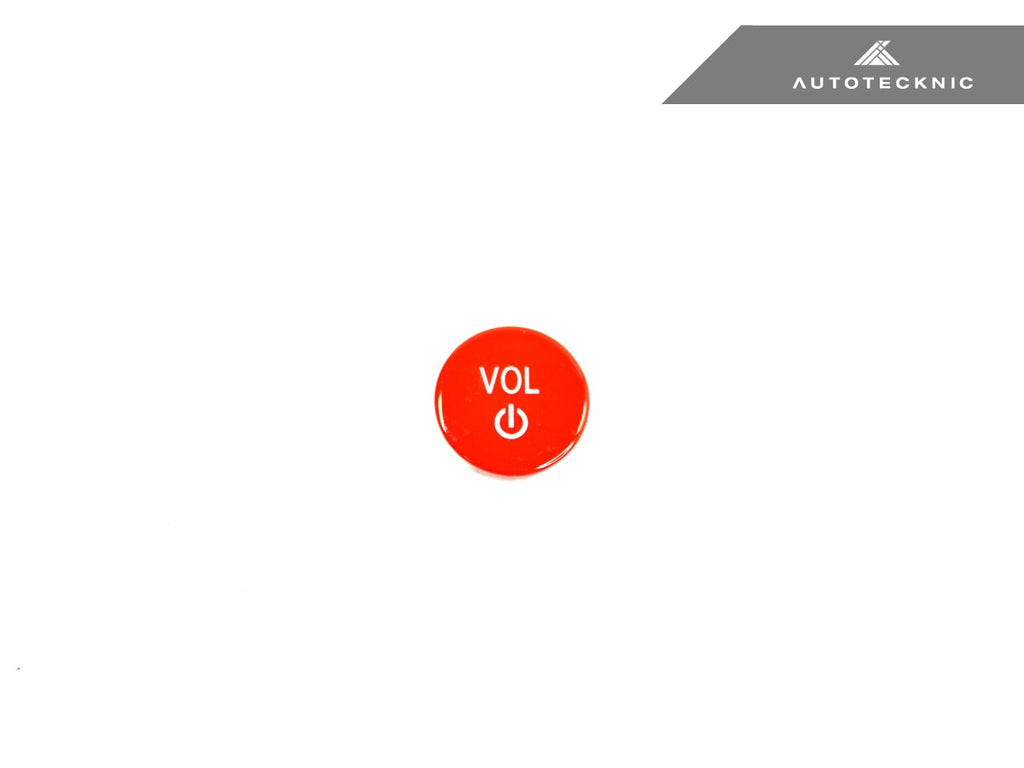 AutoTecknic Bright Red Audio Volume Button - G42 2-Series Coupe