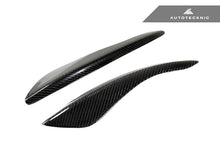 Load image into Gallery viewer, AutoTecknic Carbon Fiber Headlight Trim Set - Infiniti G35 Coupe