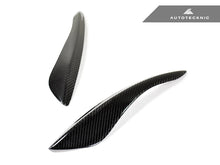 Load image into Gallery viewer, AutoTecknic Carbon Fiber Headlight Trim Set - Infiniti G35 Coupe