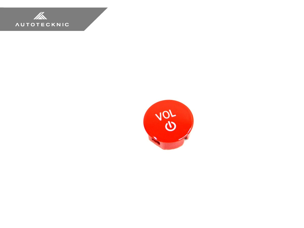 AutoTecknic Bright Red Audio Volume Button - G42 2-Series Coupe