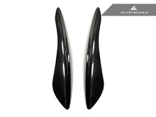Load image into Gallery viewer, AutoTecknic Carbon Fiber Headlight Trim Set - Infiniti G35 Coupe