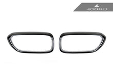 Load image into Gallery viewer, AutoTecknic Dry Carbon Fiber Front Grille Covers - G30 5-Series