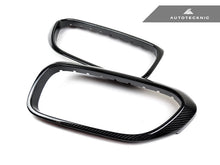 Load image into Gallery viewer, AutoTecknic Dry Carbon Fiber Front Grille Covers - G30 5-Series