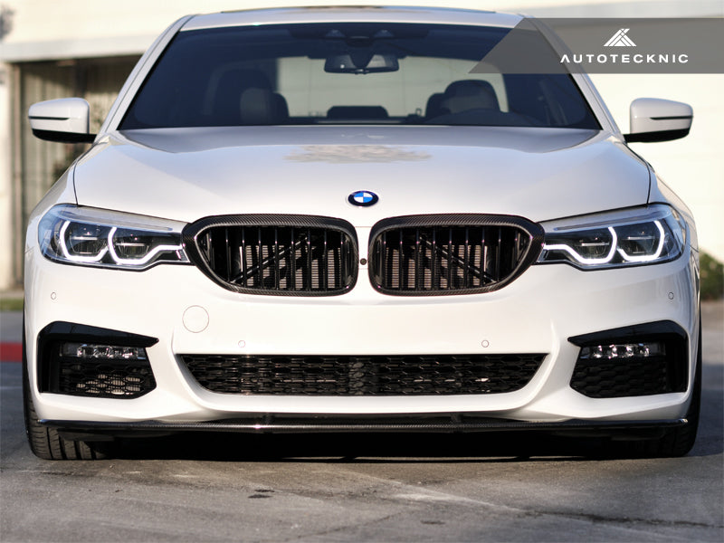 AutoTecknic Dry Carbon Fiber Front Grille Covers - G30 5-Series
