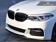 Load image into Gallery viewer, AutoTecknic Dry Carbon Fiber Front Grille Covers - G30 5-Series
