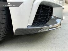 Load image into Gallery viewer, AutoTecknic Vacuumed Carbon Fiber Aero Splitters - F32/ F33/ F36 4-Series M-Sport