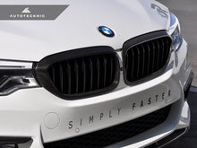 Load image into Gallery viewer, AutoTecknic Dry Carbon Fiber Front Grille Covers - G30 5-Series