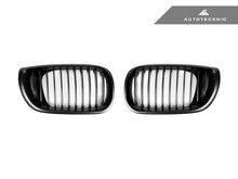 Load image into Gallery viewer, AutoTecknic Gloss Black Front Grille Set - E46 3-Series LCI Sedan (2002-2005)