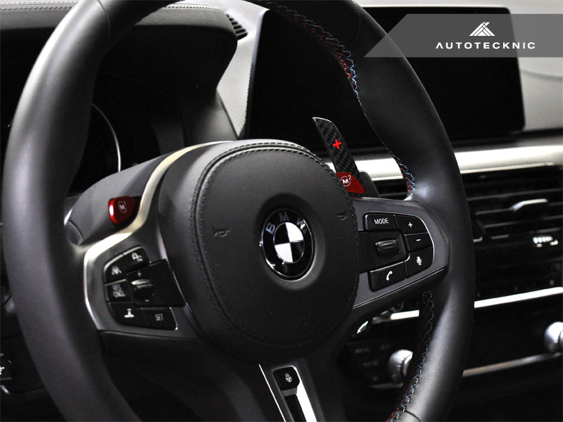 AutoTecknic Dry Carbon Battle Version Shift Paddles - F97 X3M | F98 X4M