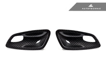 Load image into Gallery viewer, AutoTecknic Dry Carbon Interior Door Handle Trims - E92 3-Series &amp; M3 | E93 3-Series &amp; M3