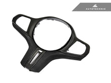 Load image into Gallery viewer, AutoTecknic Carbon Alcantara Steering Wheel Trim - G22/ G26 4-Series