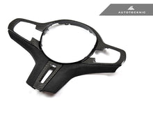 Load image into Gallery viewer, AutoTecknic Carbon Alcantara Steering Wheel Trim - G30 5-Series | G32 6-Series GT