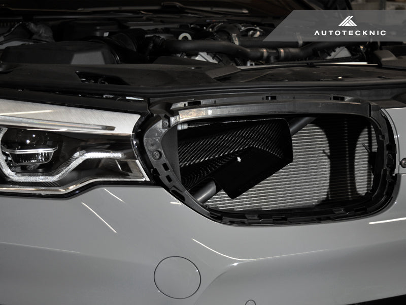 AutoTecknic Dry Carbon Fiber Intake Air Scoop Set - F90 M5