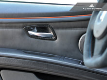 Load image into Gallery viewer, AutoTecknic Dry Carbon Interior Door Handle Trims - E92 3-Series &amp; M3 | E93 3-Series &amp; M3
